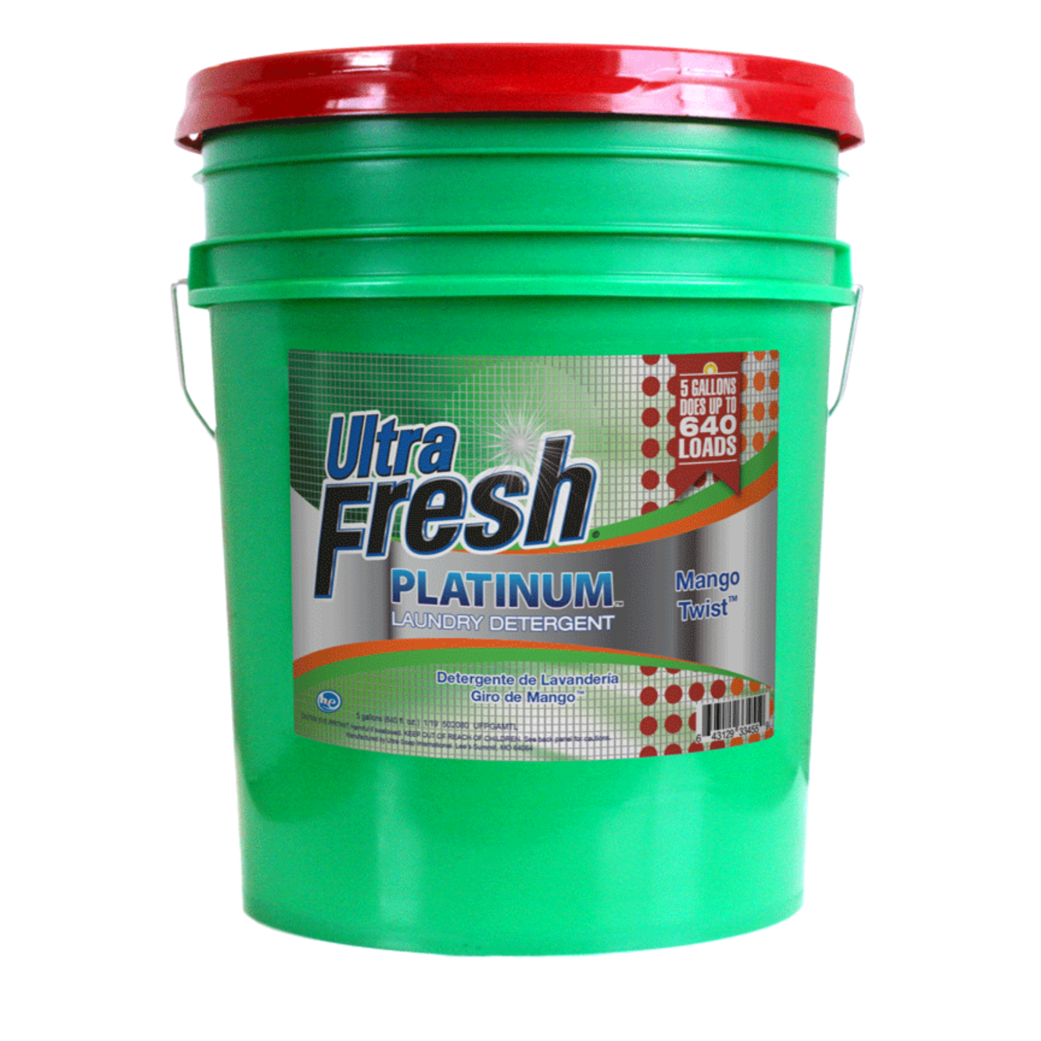 Ultra Fresh Platinum Mango Twist 3X Laundry Detergent - 5 Gallons