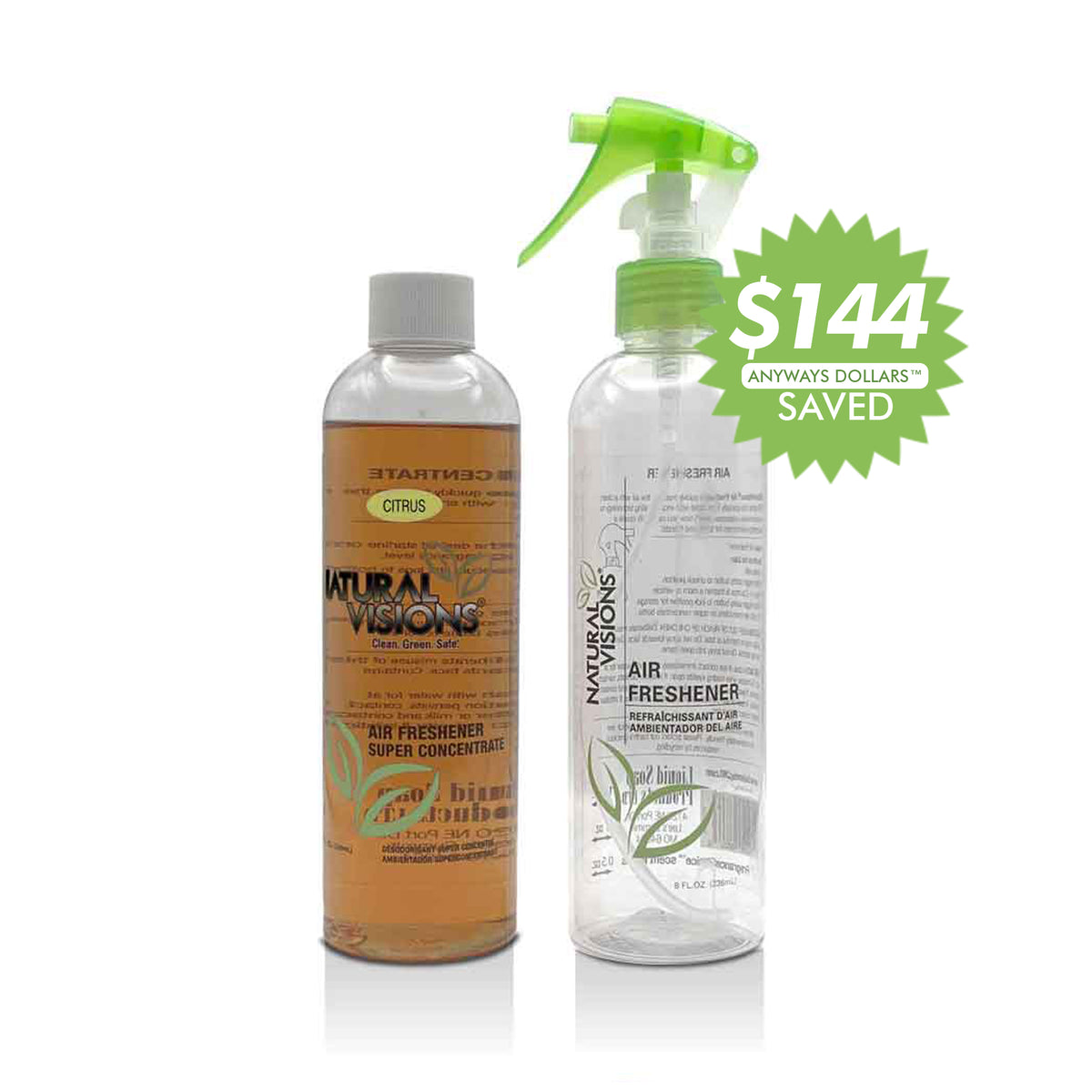 Natural Visions® Air Freshener Super Concentrate