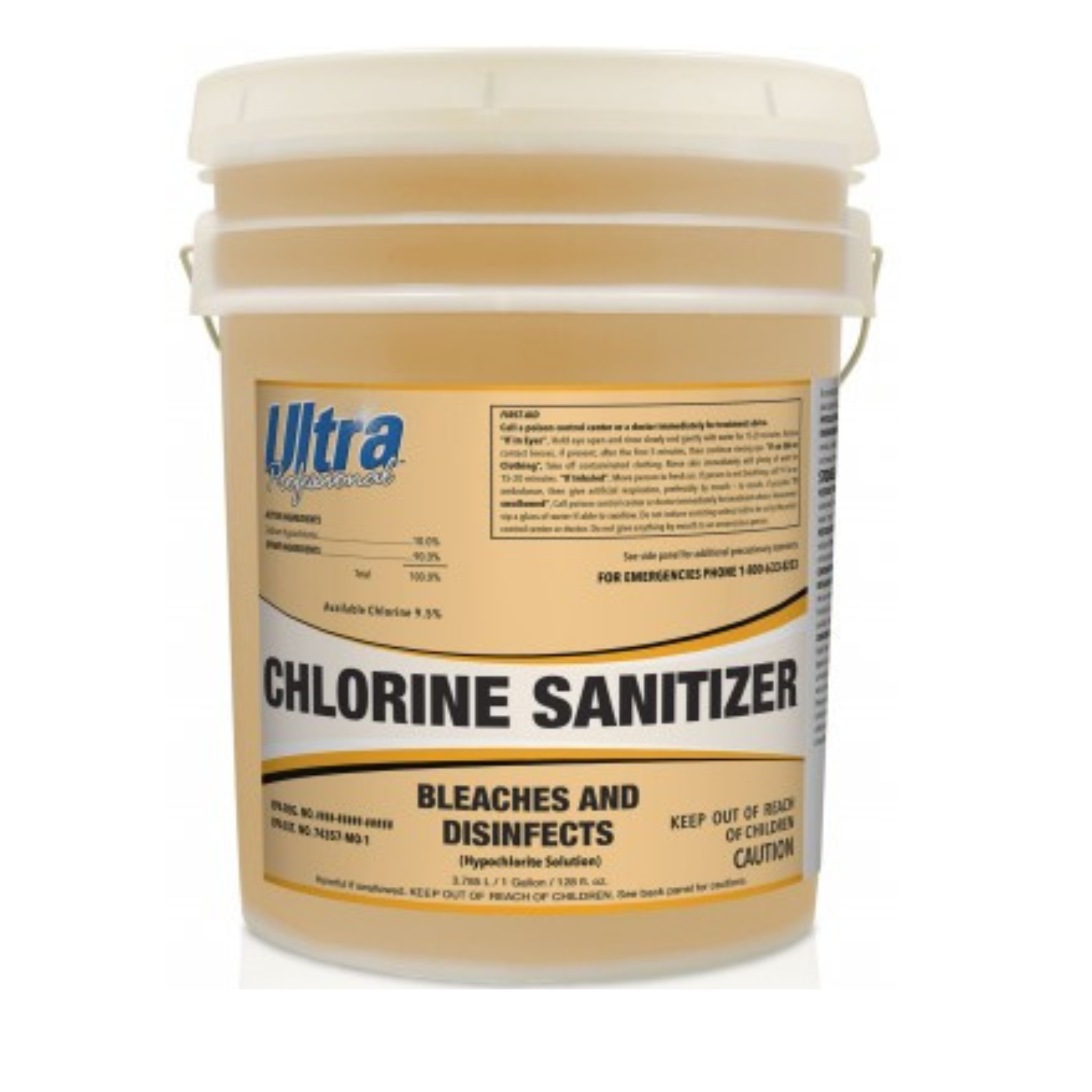 Ultra Professional Chlorine Sanitizer - 5 Gallon