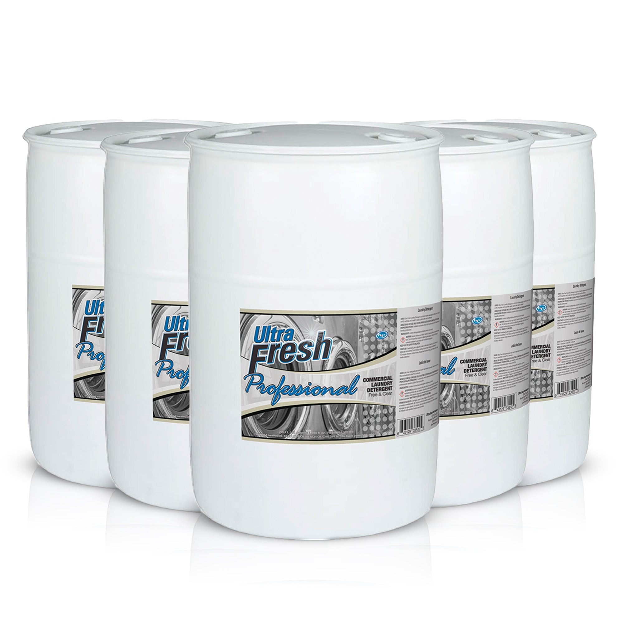 Ultra Fresh® Professional™ Commercial Laundry Detergent - Free & Clear - 55 Gallons