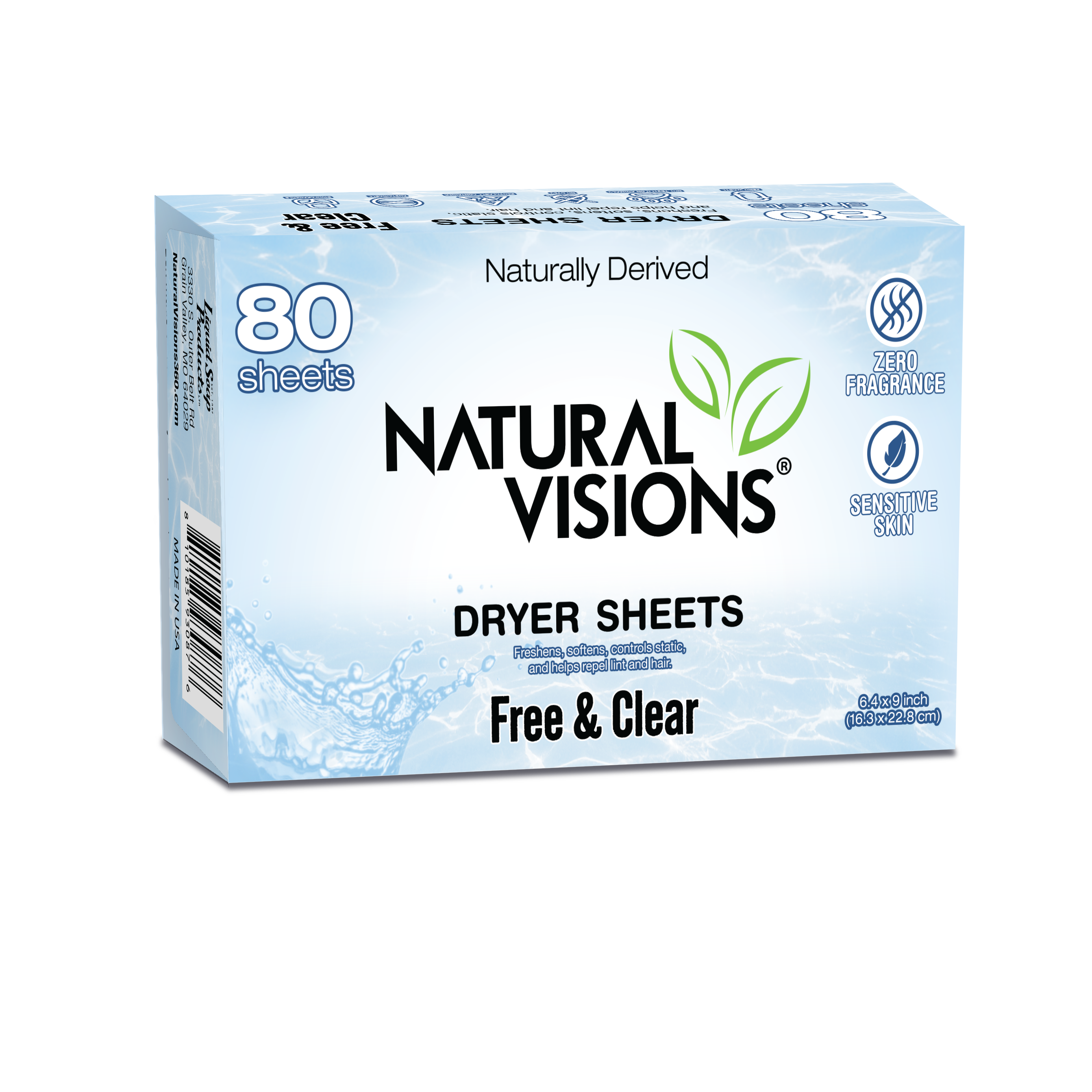 Toallitas para secadora Natural Visions®