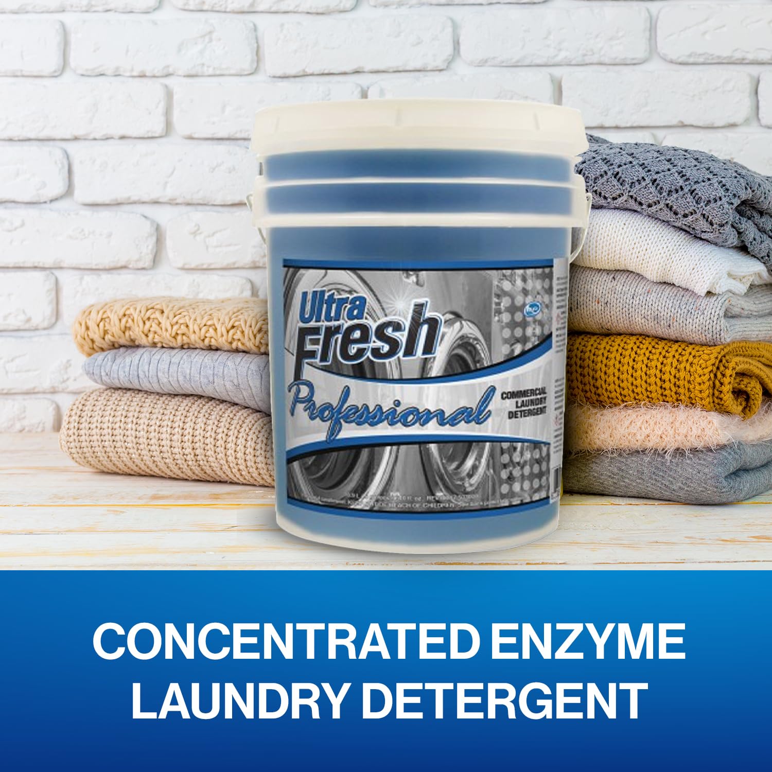 Ultra Fresh® Professional™ Commercial Laundry Detergent - 5 Gallons