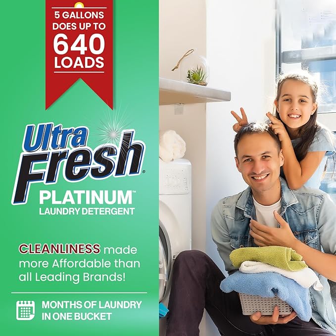 Ultra Fresh® 3X Platinum™ Laundry Detergent - Mango Twist™ - 5 Gallons