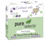 Pure Selects Vegan & Oatmeal - Free & Clear - 4 oz. Bar Soap