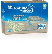 Natural Visions® Laundry Detergent Sheets