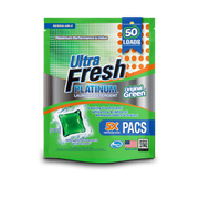 Ultra Fresh® 5X Platinum™ Laundry Detergent Pacs - Original Green™ - 300 Count (6x 50 Packs)