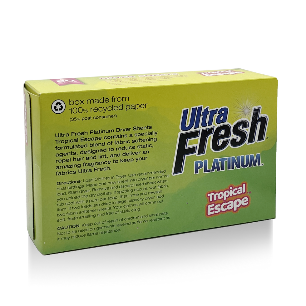 Ultra Fresh® Dryer Sheets – Ultra Soap Direct