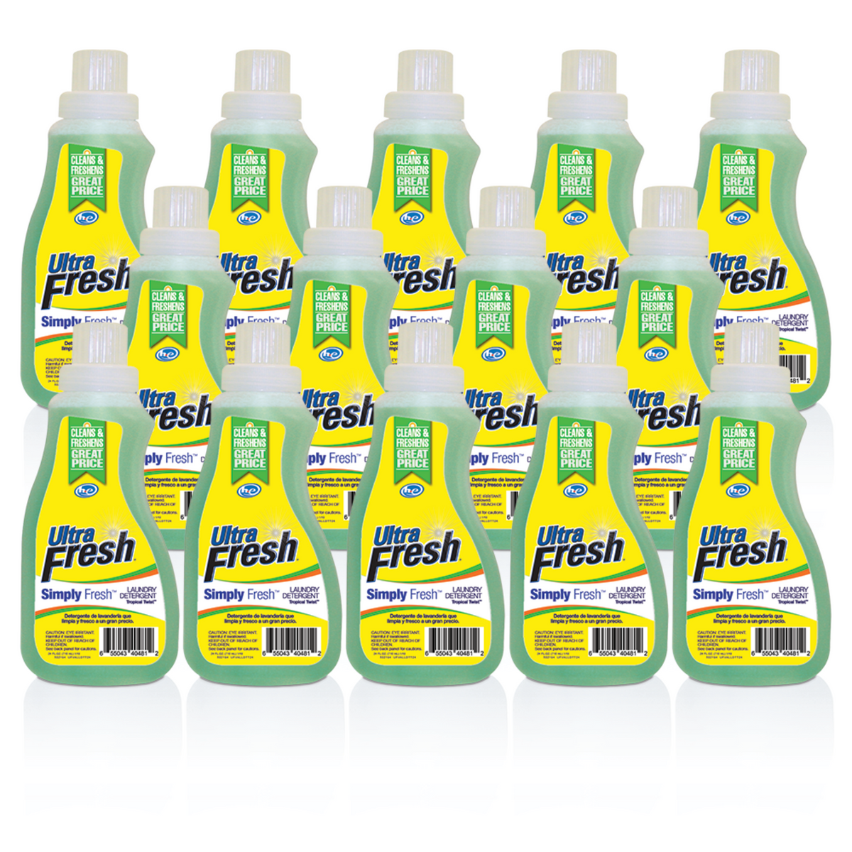 Simply Fresh Tropical Twist Laundry Detergent 14x24 Ounce — Ultra Soap Direct