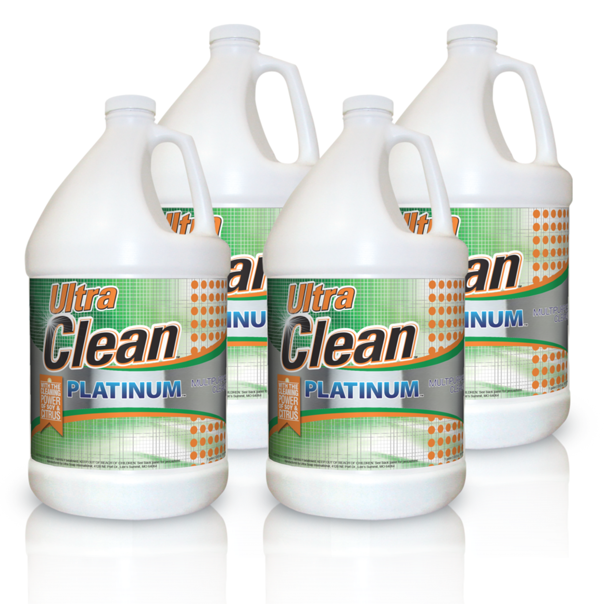 Ultra Clean Platinum Multipurpose Cleaner Citrus - 4x1 Gallon