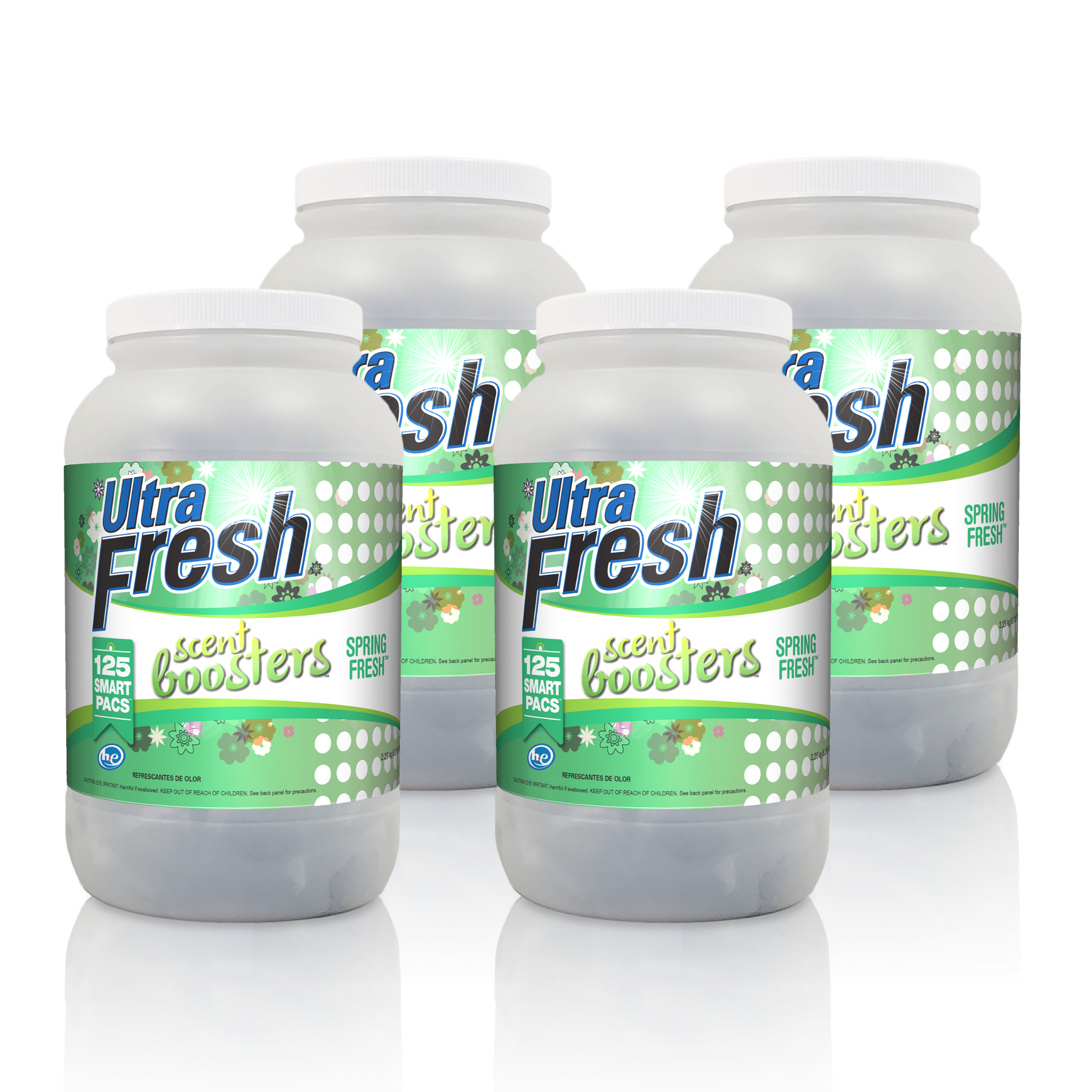 Ultra Fresh® Scent Booster SmartPacs™ - Spring Fresh™ - 4x125 count