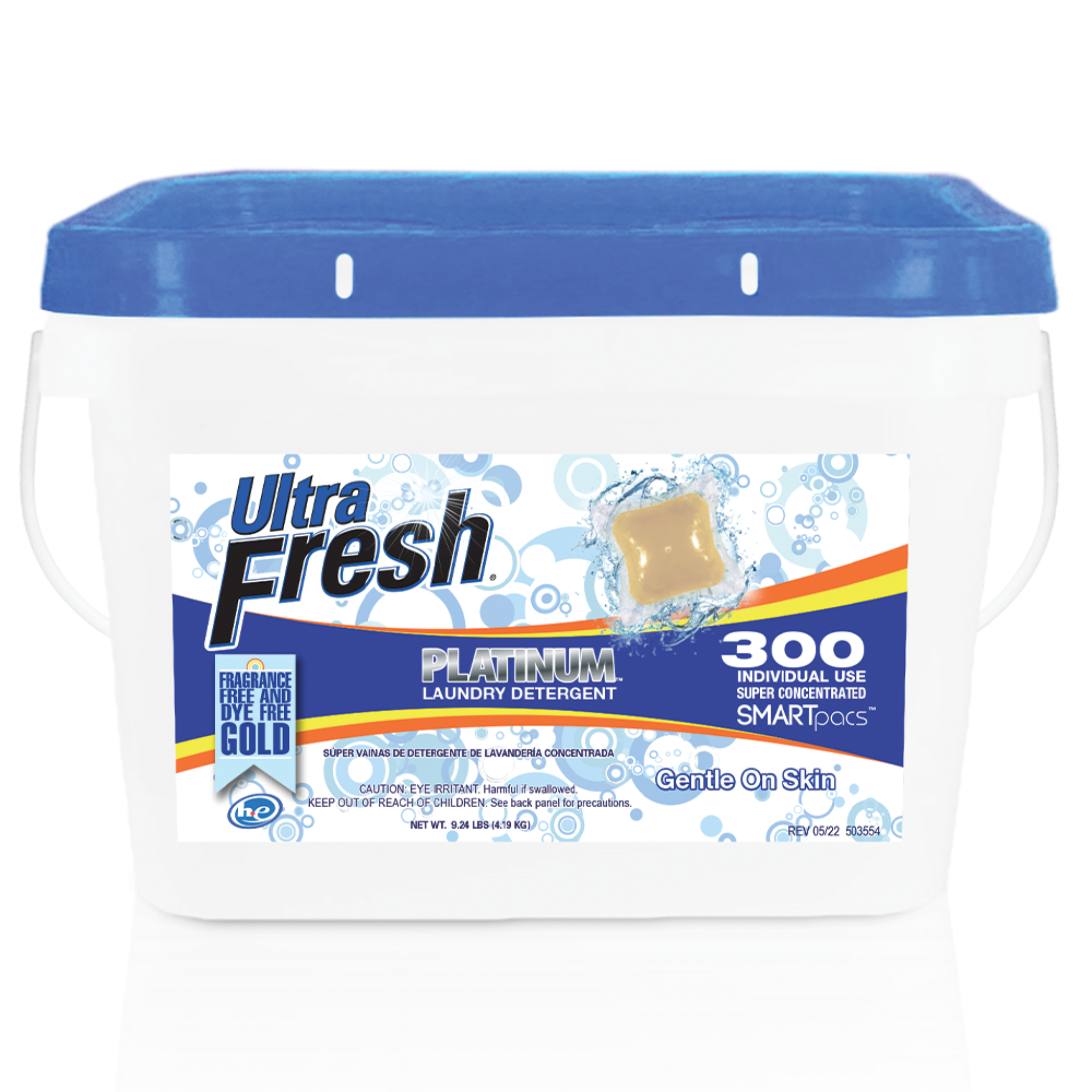 Ultra Fresh Platinum Free & Clear Laundry Pods - 300 Count