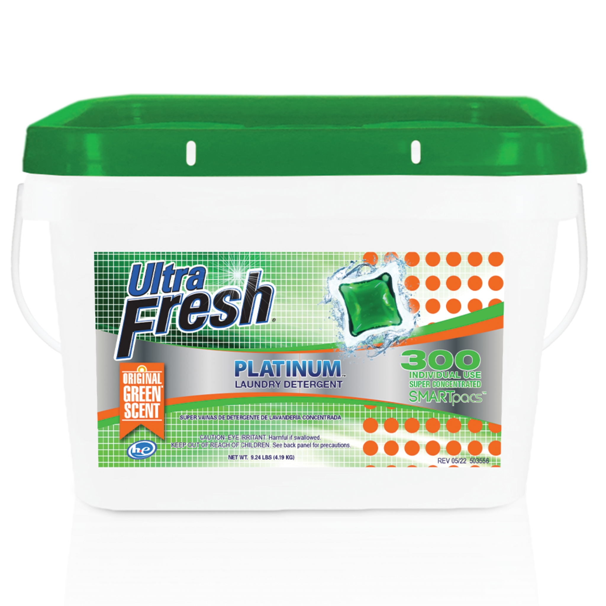 Ultra Fresh Platinum Green Laundry Pods - 300 Count