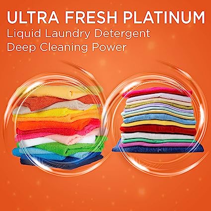Ultra Fresh Platinum Original Blue 6X Laundry Detergent - 5 Gallons